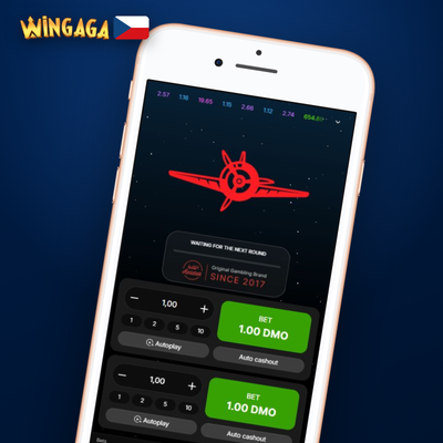 Nastavení auto-cashout multiplikátoru v Aviator hře Wingaga Casino