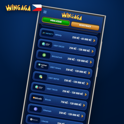 E-peněženky Skrill a Neteller zajistí bleskový vklad ve Wingaga Casino