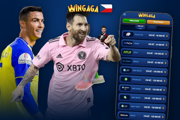 Jak vložit peníze ve Wingaga Casino s kartou vedenou na jméno hráče