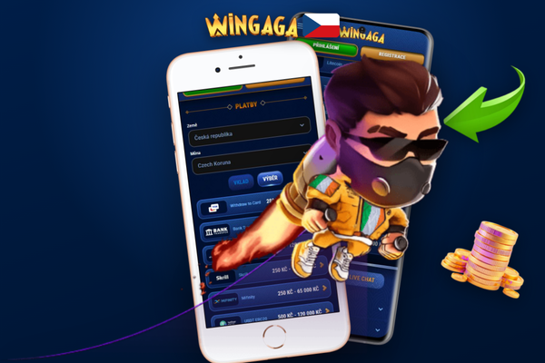 VIP program Wingaga Casino s vyššími limity výběru a zlatou kartou pro prémiové hráče