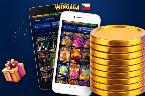 Grafika kalendáře s 10 dny a symbolem slotu ilustruje podmínky uvítacího bonusu Wingaga Casino