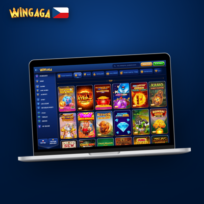 Wingaga Casino desktop klient pro Windows a macOS – ikona monitoru