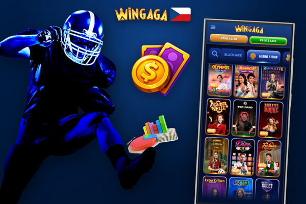 Výhry Wingaga Casino: dashboard s křivkami vlastního kurzu a uzavíracího kurzu v čase